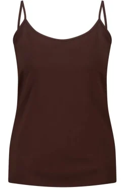 Spaghetti top met stretch