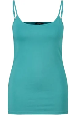 Spaghetti top met stretch