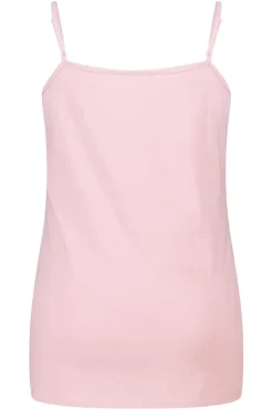 Spaghetti top met stretch