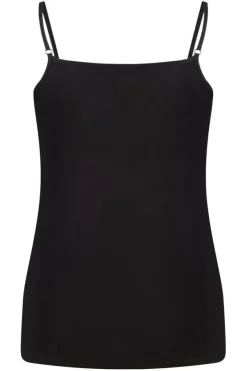 Spaghetti top met stretch