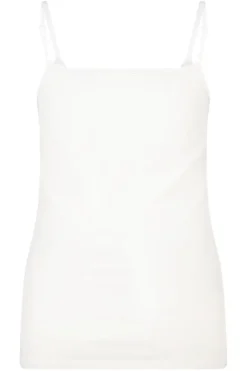 Spaghetti top met stretch