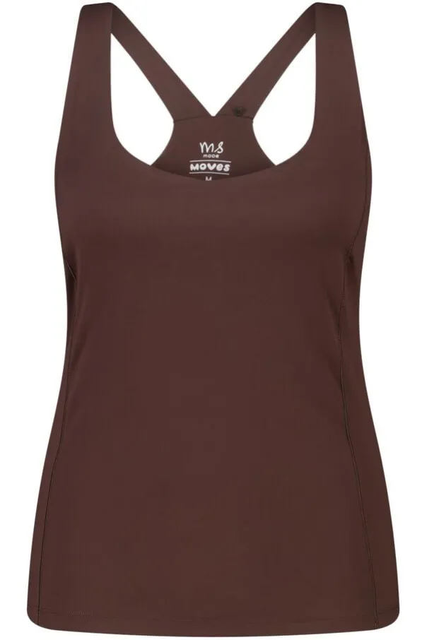 Sport singlet met ingebouwde bh