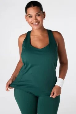 Sport singlet met ingebouwde bh