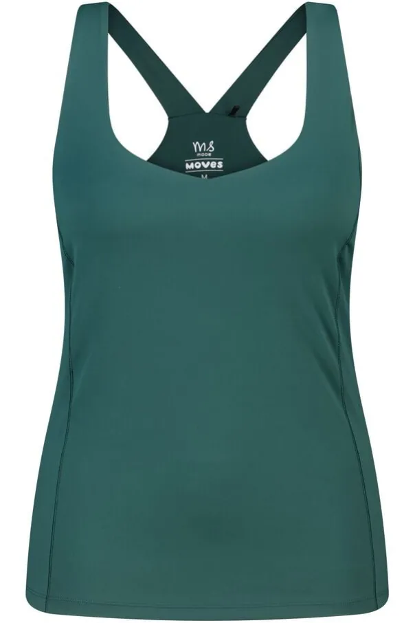 Sport singlet met ingebouwde bh