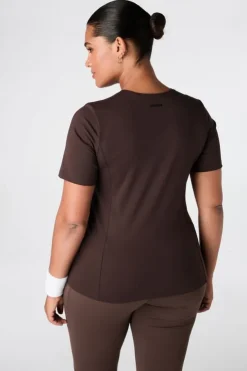 Sport top met rits