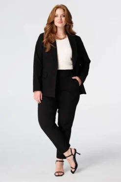 Straight leg pantalon