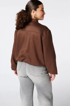 Suèdine bomber jasje