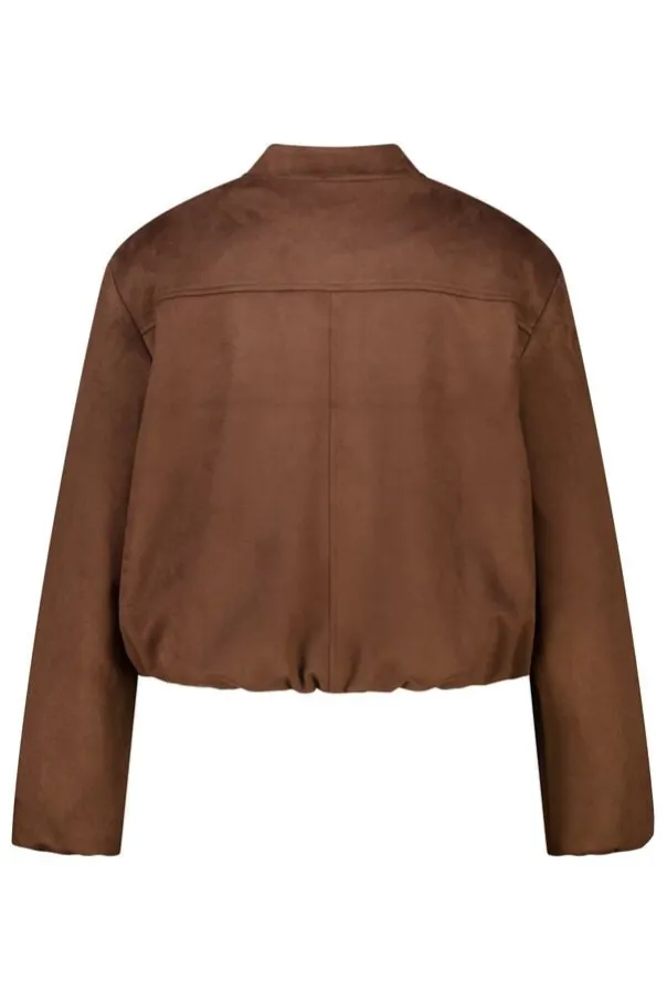 Suèdine bomber jasje