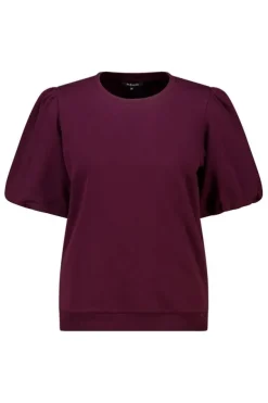 Sweater met korte pofmouwen