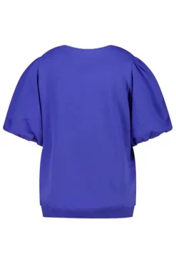 Sweater met korte pofmouwen