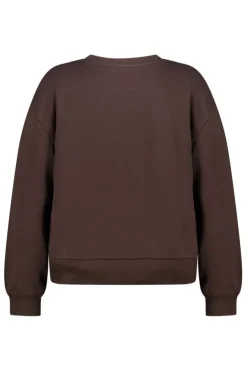Sweater met sportieve print