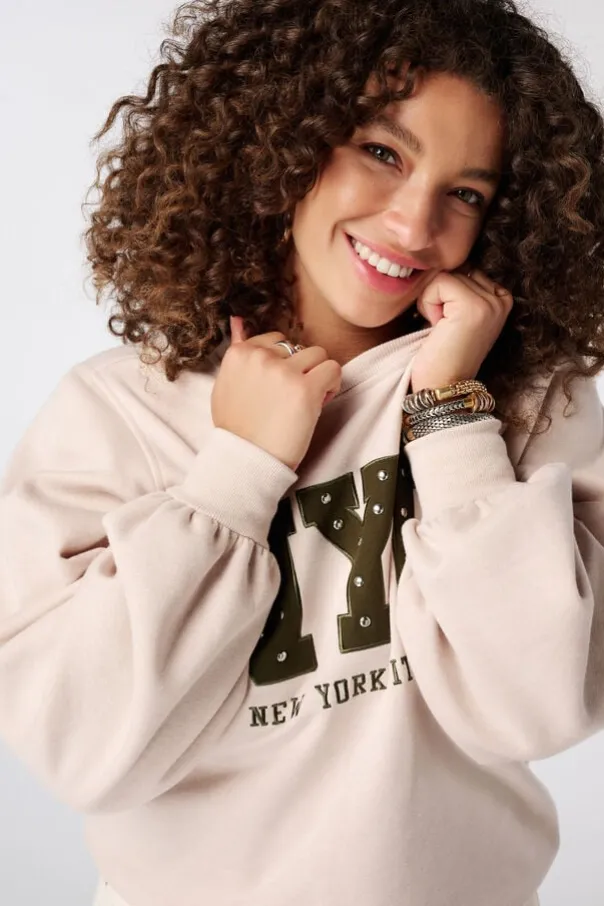 Sweater met tekst