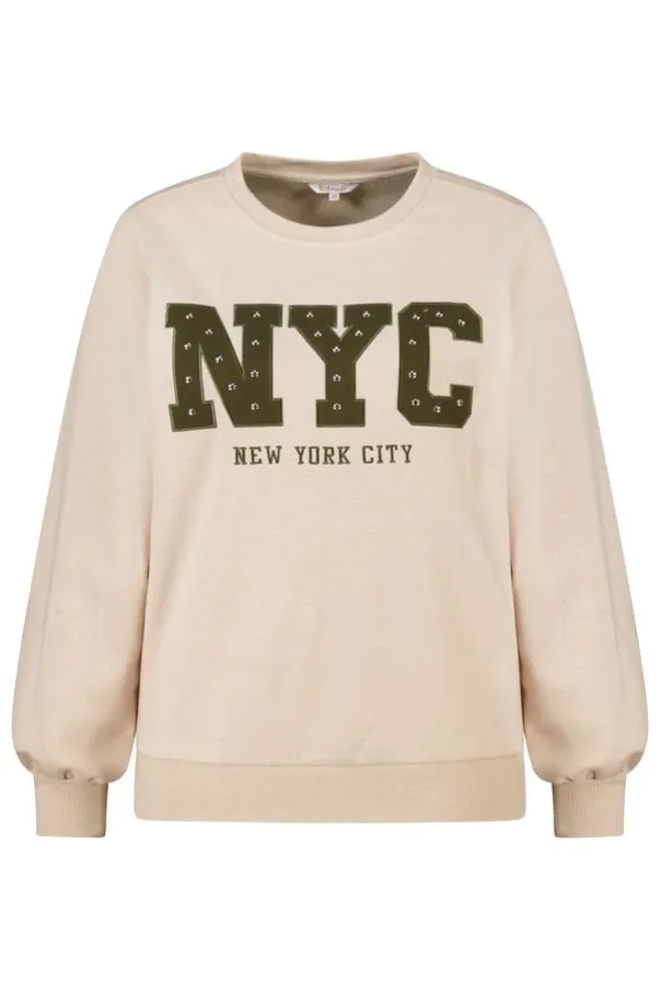 Sweater met tekst