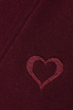 Sweater met v-hals