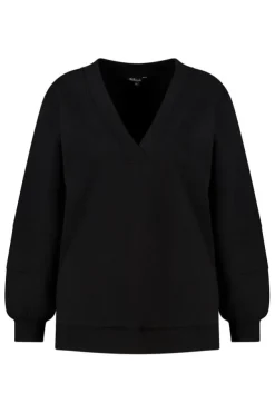 Sweater met v-hals