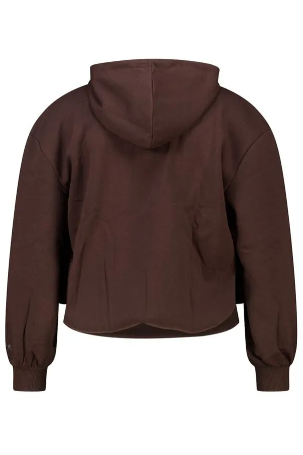 Sweat vest met capuchon