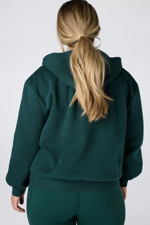 Sweat vest met capuchon