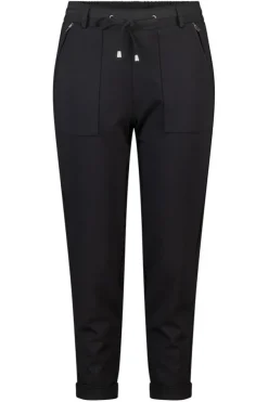 Tapered broek met elastische taille