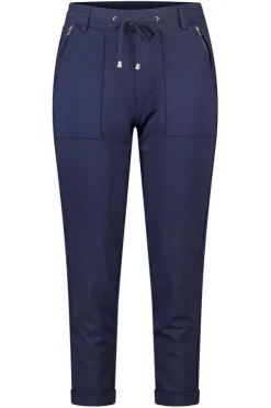 Tapered broek met elastische taille