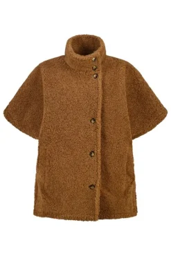 Teddy jasje met korte mouwen