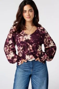 Top met print