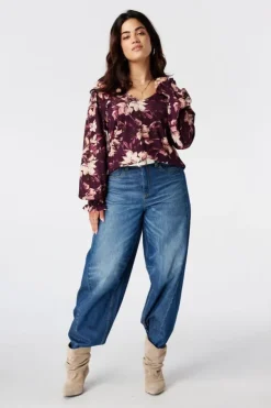 Top met print