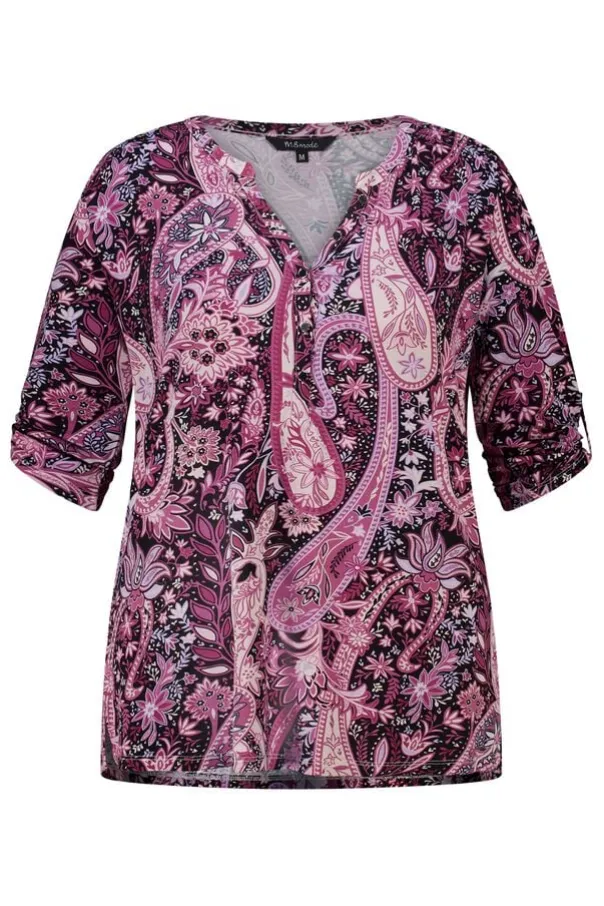 Top met print