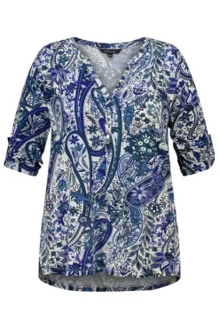 Top met print