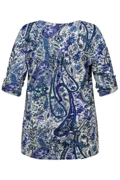 Top met print