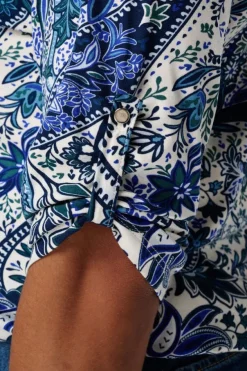 Top met print