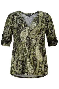 Top met print
