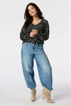 Top met print