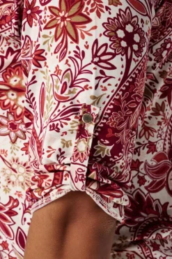 Top met print