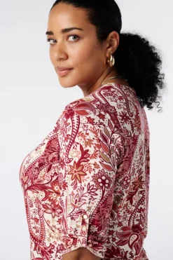 Top met print