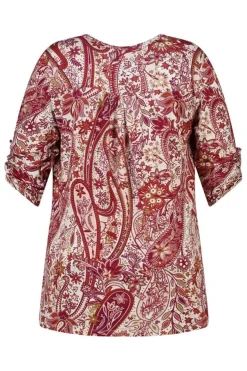 Top met print