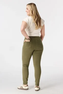 Tregging in denim look