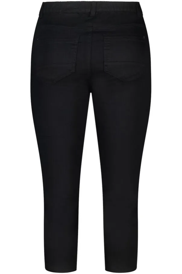 Tregging met denim look