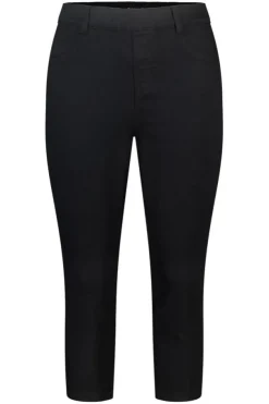 Tregging met denim look