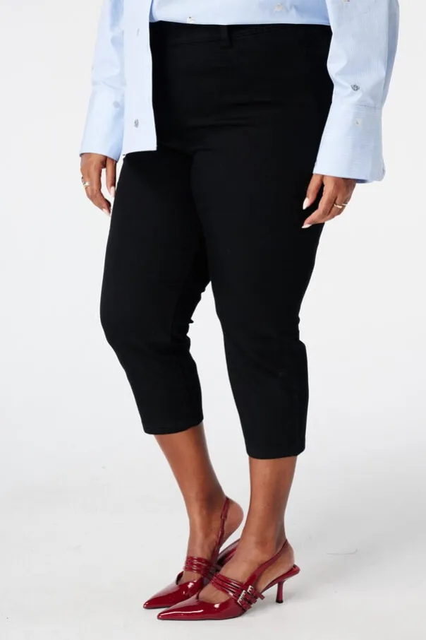 Tregging met denim look