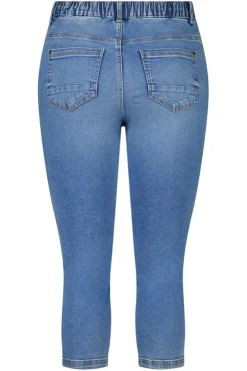 Tregging met denim look