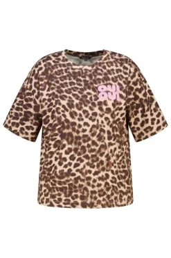 T-shirt met animal print