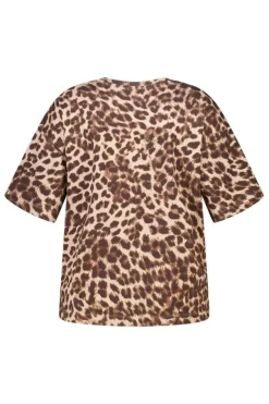 T-shirt met animal print