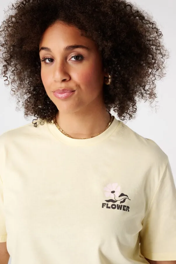 T-shirt met backprint