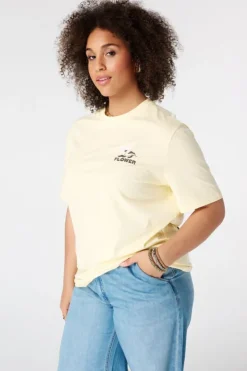 T-shirt met backprint