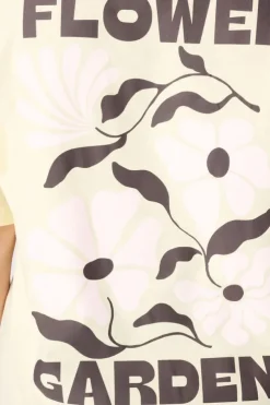 T-shirt met backprint