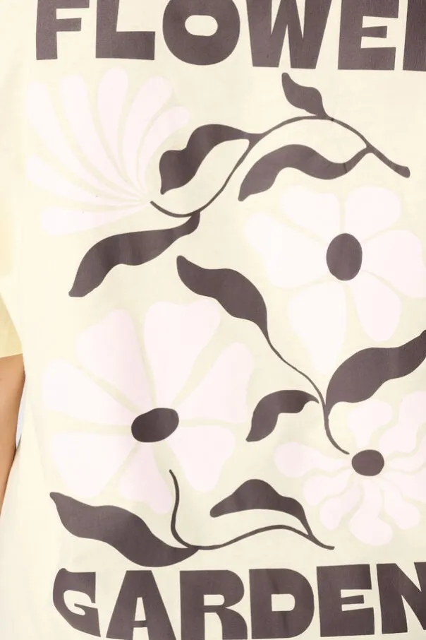 T-shirt met backprint