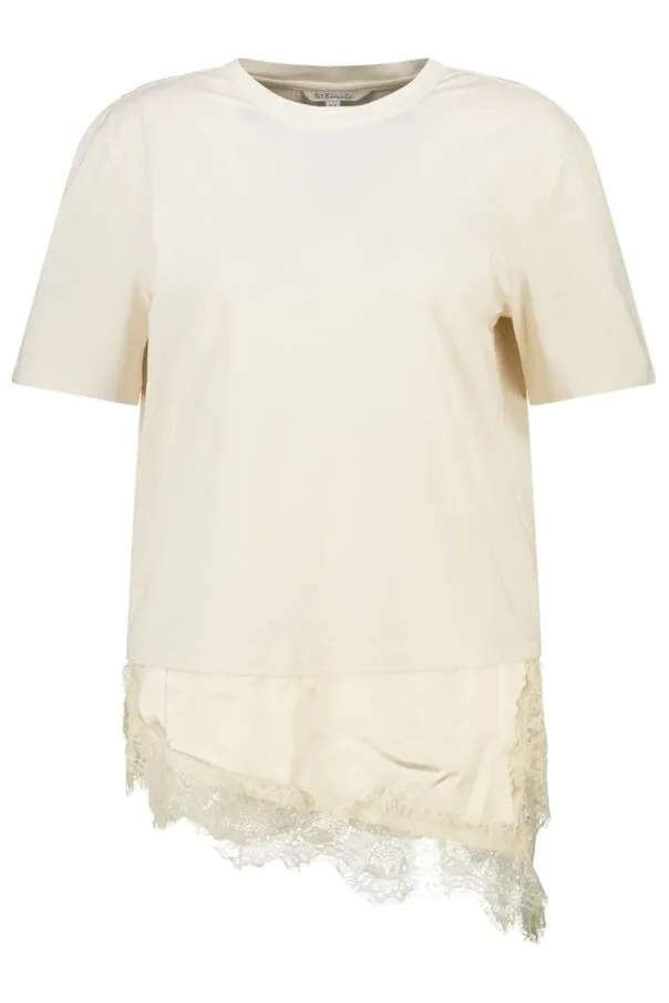 T-shirt met kant