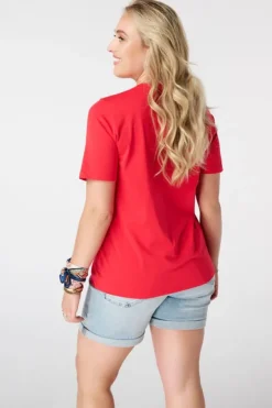 T-shirt met opdruk