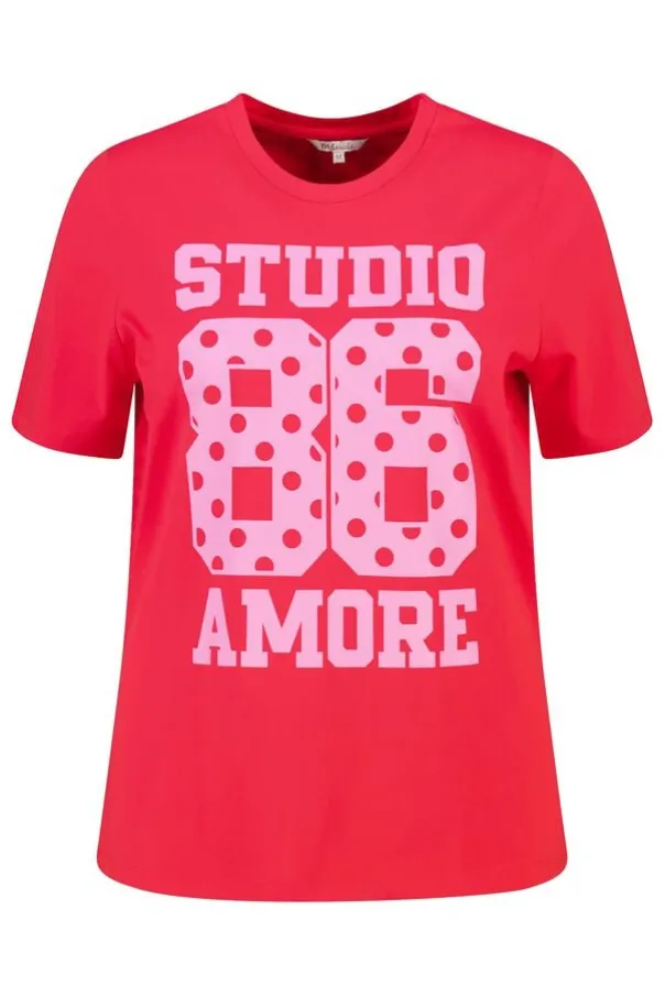 T-shirt met opdruk