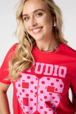 T-shirt met opdruk